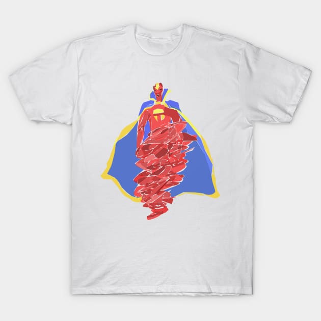 Red Tornado T-Shirt by Newtegan